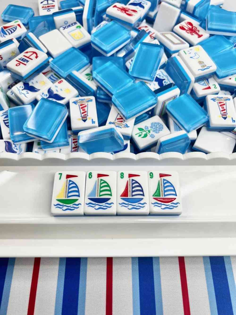 Nantucket Vacation American Mahjong Tile Set
