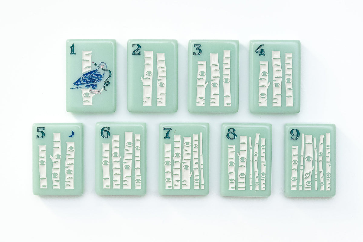 Outdoor Man American Mahjong Tiles