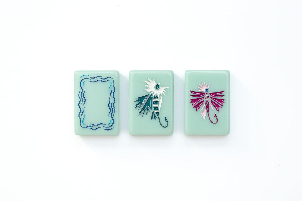 Outdoor Man American Mahjong Tiles