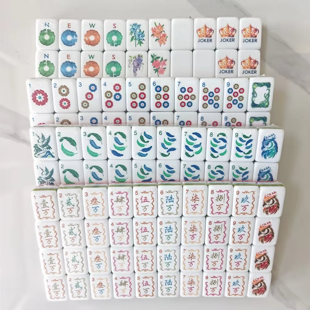 Night Owl American Mahjong Tiles