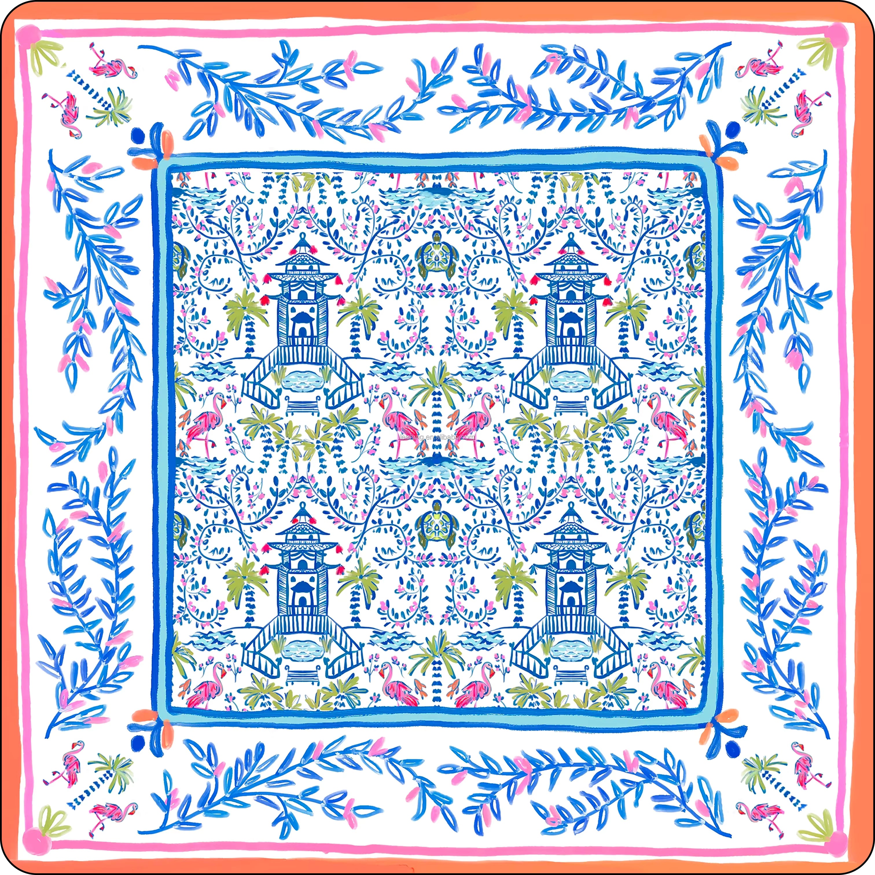 Pagoda Mahjong Mat