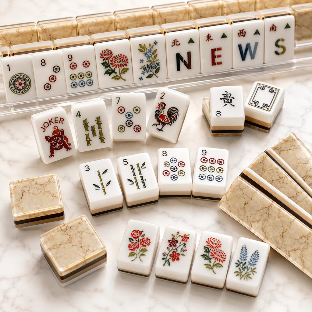 Pugnacious American Mahjong Tiles