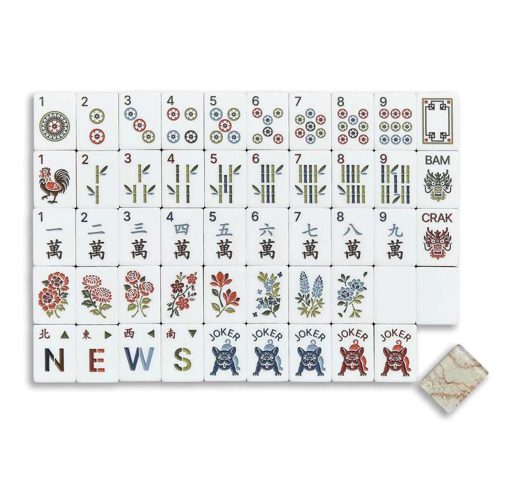 Pugnacious American Mahjong Tiles