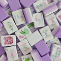 Lavender for Days American Mahjong Tile Set