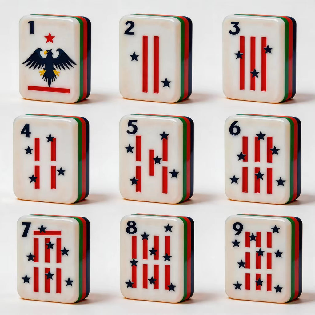 Soccer Style American Mahjong Tiles