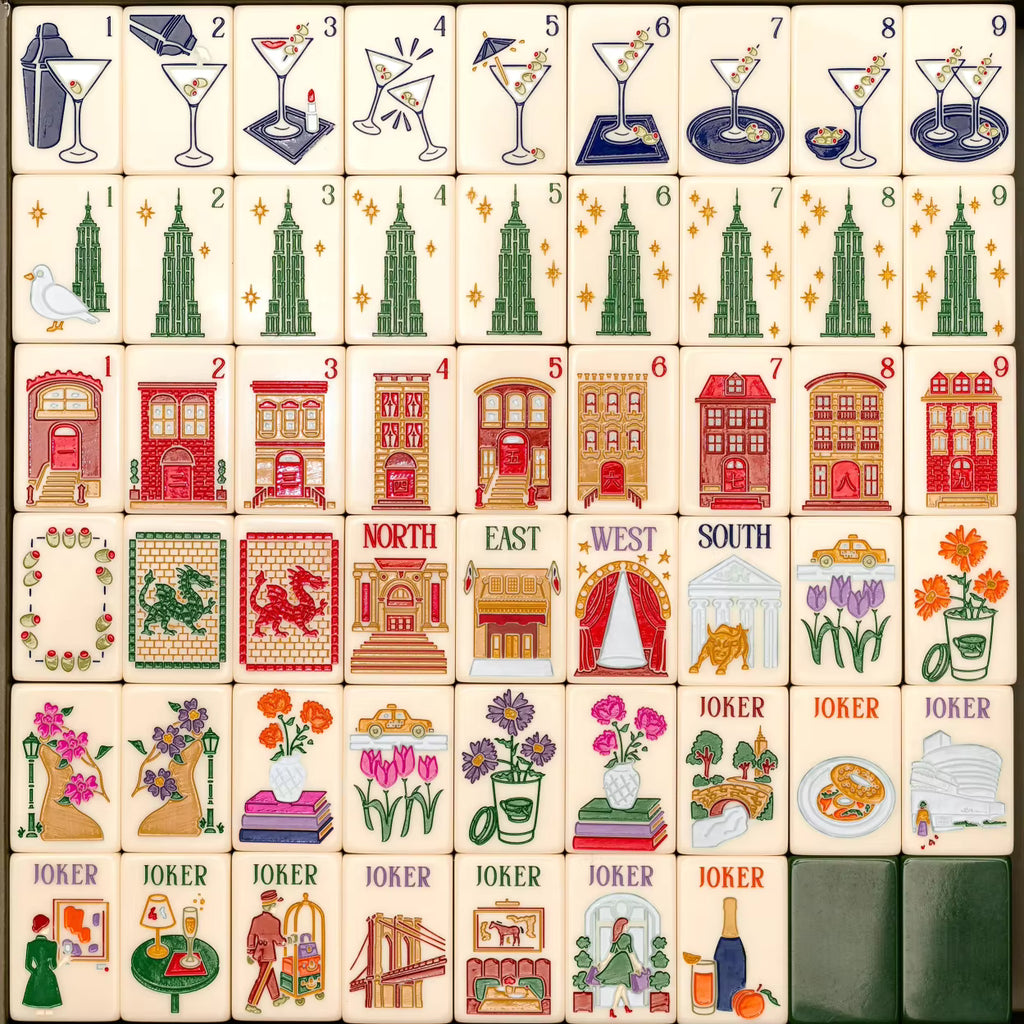 Start Speading the News American Mahjong Tiles