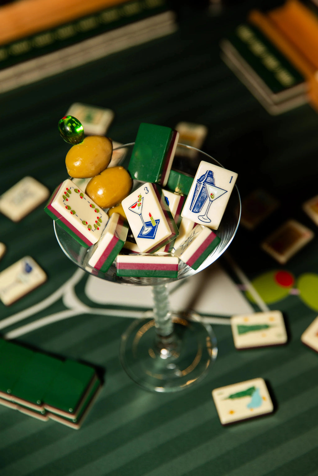 Start Speading the News American Mahjong Tiles