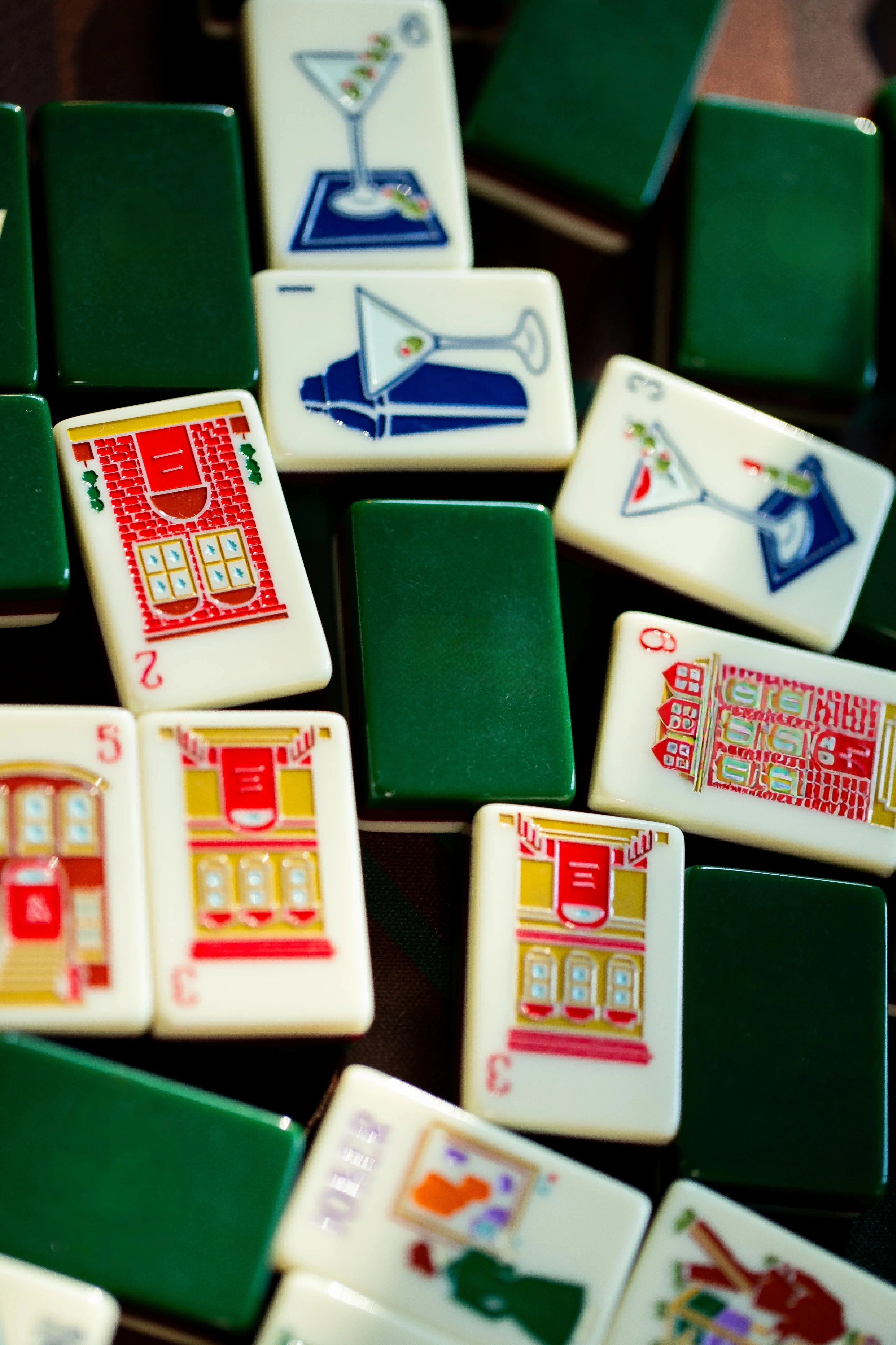 Start Speading the News American Mahjong Tiles