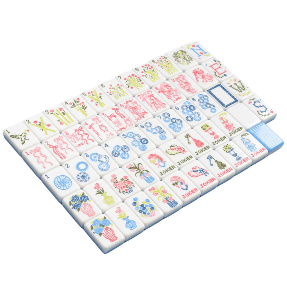 I'm in Stitches American Mahjong Tile Set- with optional Mat