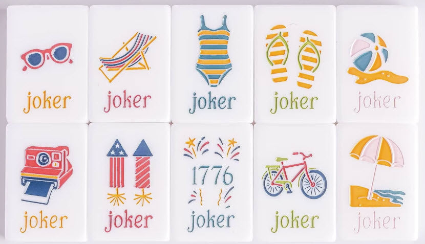 Surf's Up XL Mahjong Tiles
