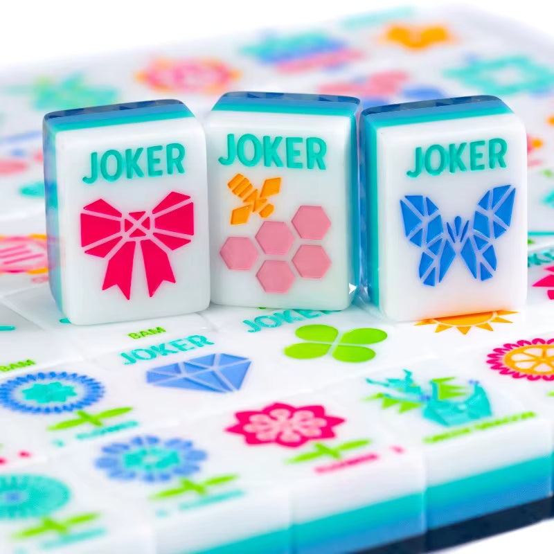 Pinwheel Paradise American Mahjong Tiles