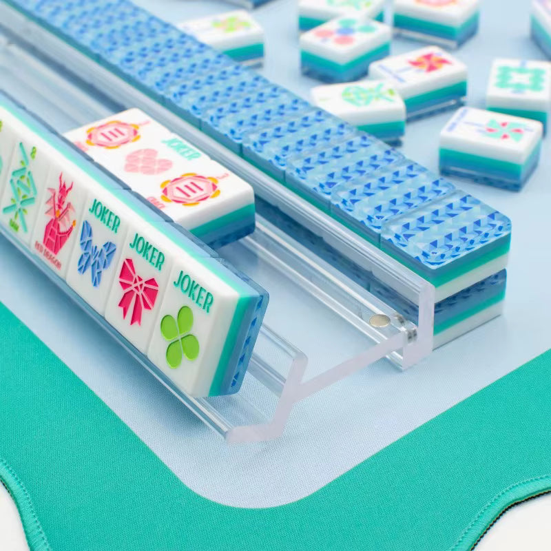 Pinwheel Paradise American Mahjong Tiles