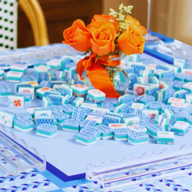 Pinwheel Paradise American Mahjong Tiles