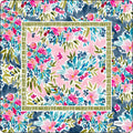 Watercolor Floral Mahjong Table Mat