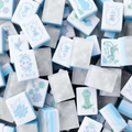 Whisper White American Mahjong Tile Set