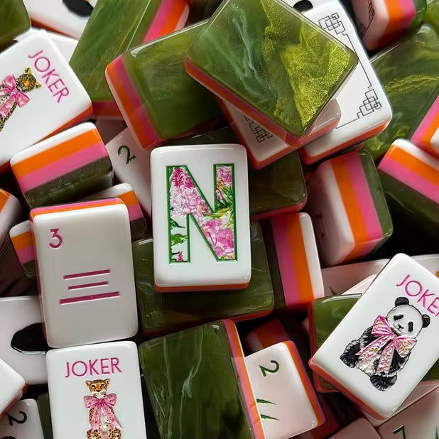 Here Kitty Kitty American Mahjong Tiles